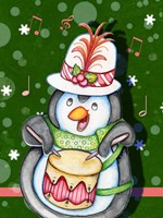 Penguin Drum Fine Art Print