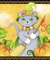 Witchy Cat Fine Art Print