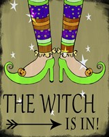 The Witch Is In Fine Art Print