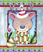 Reindeer Wood Fine Art Print