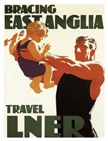 Bracing East Anglia Fine Art Print