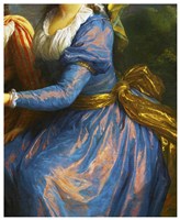 Blue Dress Fine Art Print