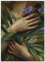 Georges Roussin, Ophelia detail Fine Art Print