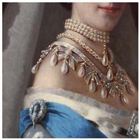 Maria Fyodorovna (Kramskoj1880s) Fine Art Print