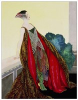 Art Deco Woman Fine Art Print