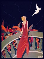 Art Deco Woman 4 Fine Art Print