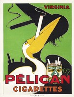 Pelican Cigarettes Fine Art Print