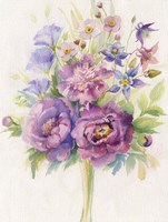 Purple Blooms Fine Art Print
