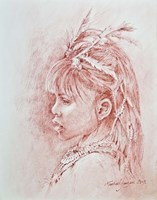 Portrait of a Girl Fine Art Print