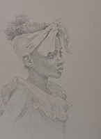 Girl Sketch Fine Art Print