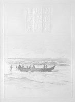 Beach Sketch Fine Art Print