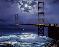 Bridge at Night Fine Art Print
