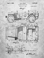 Military Vehicle Body Patent Fine Art Print