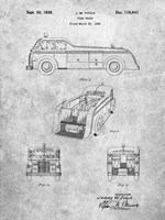 Fire Truck Patent Fine Art Print