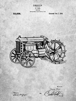 Tractor Patent Fine Art Print