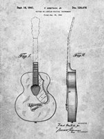 Guitar of Similar Musical Instrument Patent Fine Art Print