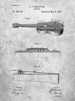 Stratton Guitar Patent Fine Art Print