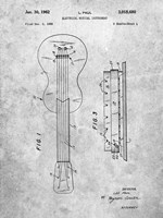 Electrical Musical Instrument Patent Fine Art Print