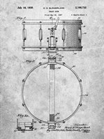 Snare Drum Patent Fine Art Print