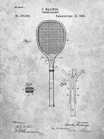 Tennis Racket Patent Fine Art Print