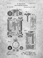 Art of Compiling Statistics Patent Fine Art Print