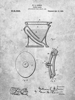 Water Closet Patent Fine Art Print