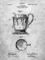 Pitcher or Similar Article Patent Framed Print