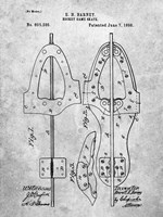 Hockey Game Skate Patent Fine Art Print