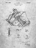 Internal Combustion Engine Patent Fine Art Print