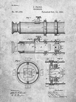 Telescope Patent Fine Art Print