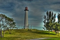 Lighthouse with Red Top Fine Art Print