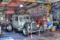 Olsens Garage Fine Art Print