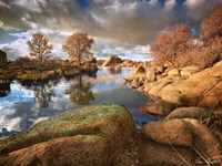 Rocky Lake I Fine Art Print