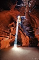 Sun Shining Through Canyon II Fine Art Print