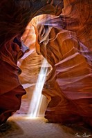 Sun Shining Through Canyon III Fine Art Print