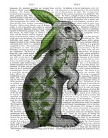 Hare with Green Ears Fine Art Print