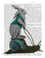 Hare and Snail Fine Art Print