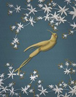 Golden Hummingbird 2 Fine Art Print