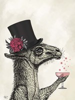 Llama Lush 1 Fine Art Print