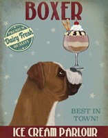 Boxer Ice Cream Fine Art Print