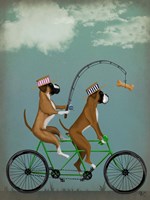 Boxer Tandem Fine Art Print