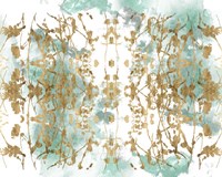 Verdant Mirror I Framed Print