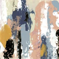 Blueberry Swatches I Framed Print