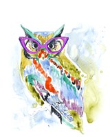 Smarty-Pants Owl Framed Print
