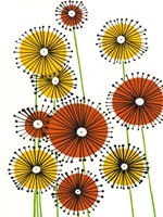 Flower Wheels I Fine Art Print
