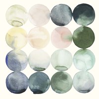 Pastel Hoops II Fine Art Print