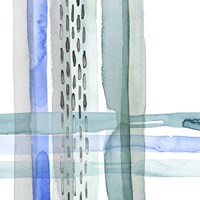 Cross Stitch II Framed Print