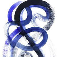 Blue Kinesis VI Framed Print