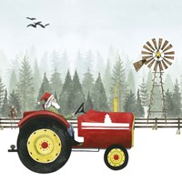 Country Santa II Fine Art Print