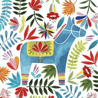 Festive Otomi I Fine Art Print